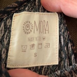 Mora Black and pinkish Knit jumper